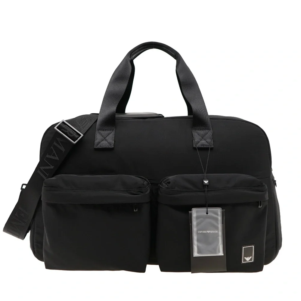 Emporio Armani Large Duffle Travel Weekend Bag New